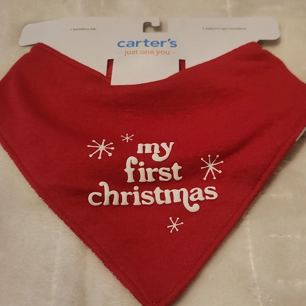Carter's Babys First Christmas, Santa, And Bluey Holiday, Festive Outfits W Bib